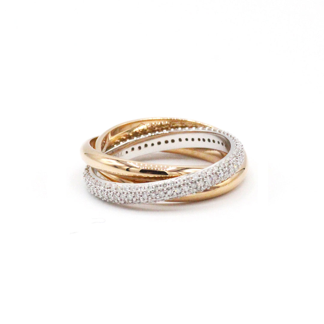 Alliance anneaux diamants – Bijouterie LÉA · Atelier de création