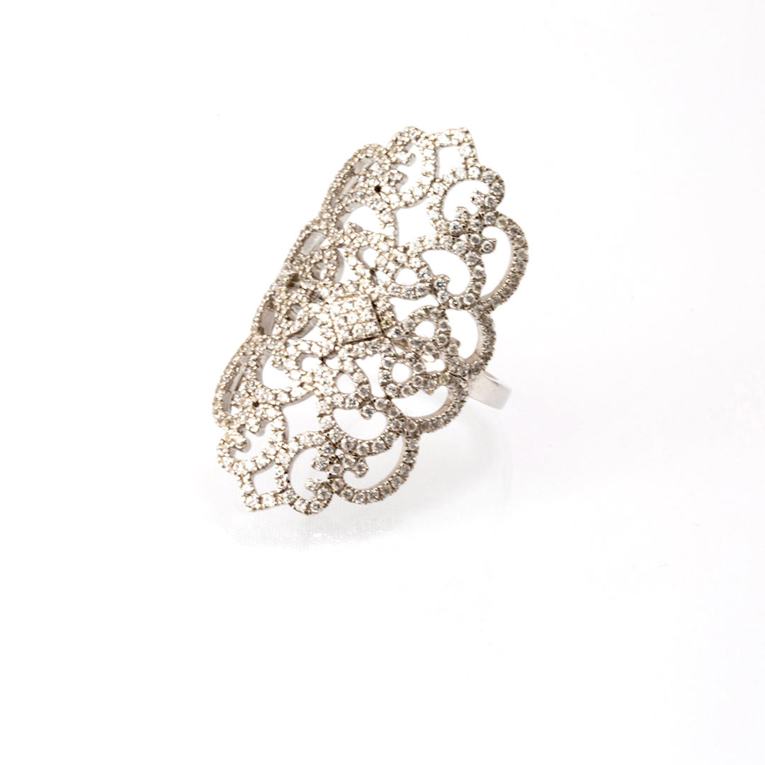 Bague arabesque argent hotsell